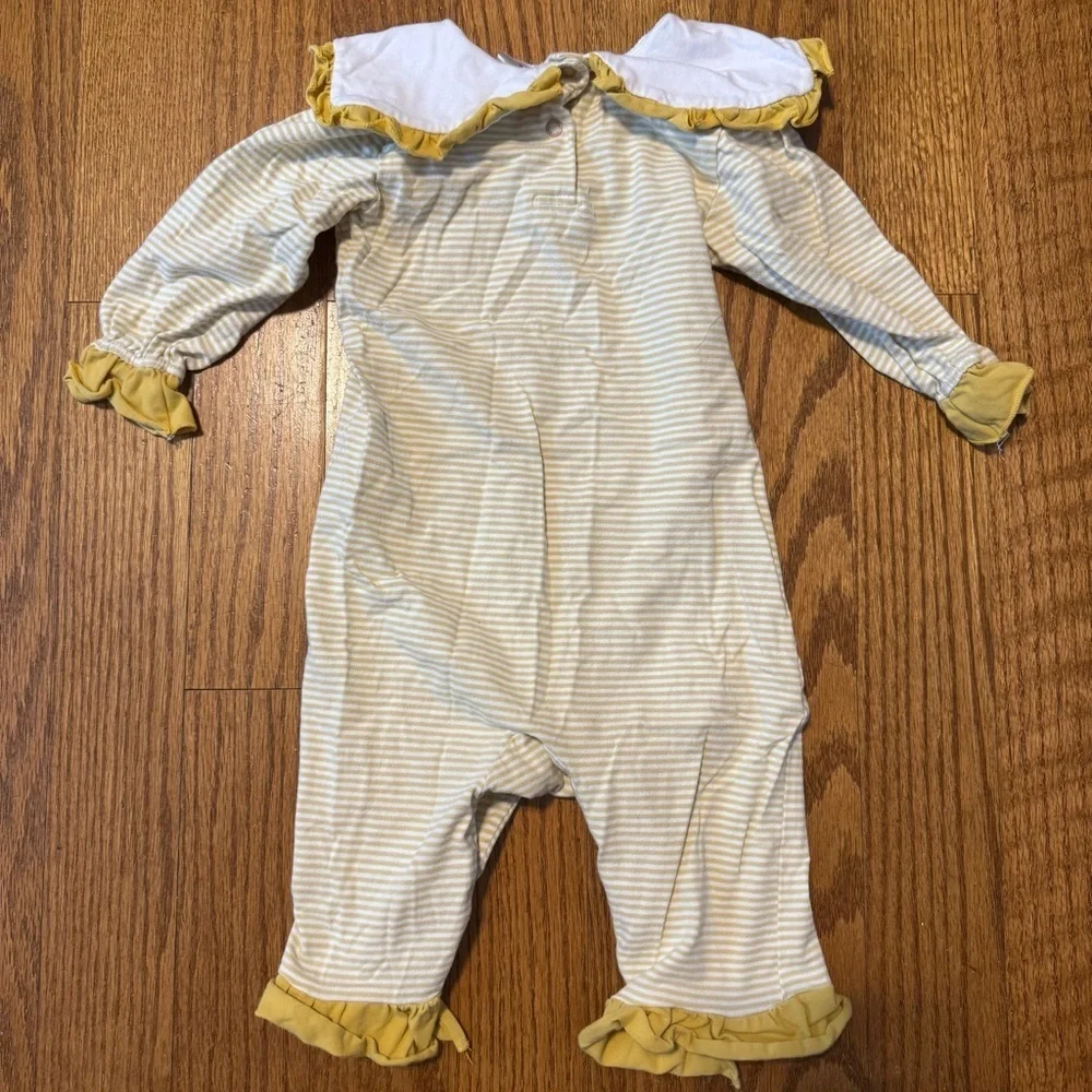 Jumping Jolly Yellow Striped Baby Romper Babies Size 18M